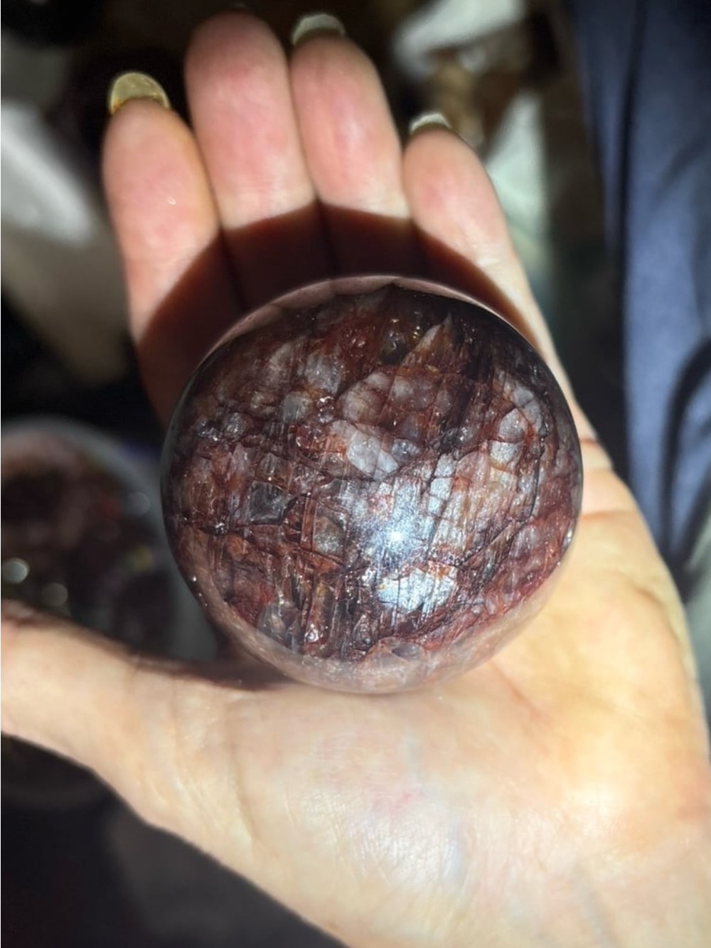 Hemitoid Quartz Sphere